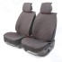 Накидки на сиденье CARPERFORMANCE передние, лен, 2 шт Black/Red (CUS-1022 BK/RD)