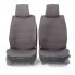 Накидки на сиденье CARPERFORMANCE передние, лен, 2 шт Black/Red (CUS-1022 BK/RD)