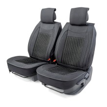Накидки на сиденье CARPERFORMANCE передние, алькантара, 2 шт Black (CUS-2062 BK/BK)