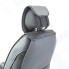 Накидки на сиденье CARPERFORMANCE 3D передние, экокожа, 2 шт Black/Gray (CUS-3012 BK/GY)