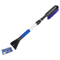 Щетка зимняя Kraft со скребком, телескопическая ручка, 78-100 см (KT 830070)