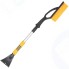 Щетка для снега Kraft телескопическая, 75-100 см, желтая щетина (KT 830071)