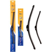 Комплект щеток стеклоочистителя Kraft 600/400 мм, 1 адаптер (KT 830860)