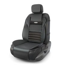 Накидки на сиденье AutoProfi Multi Comfort, экокожа, 3 предмета Black (MLT-320G BK)
