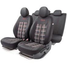 Чехол для автомобильного сиденья AutoProfi Polo GTi GTI-1102 BK/GY/RD