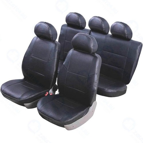 Чехлы на сиденья Senator Atlant для Toyota Corolla седан 2006-2012, экокожа, черный (S1010171)