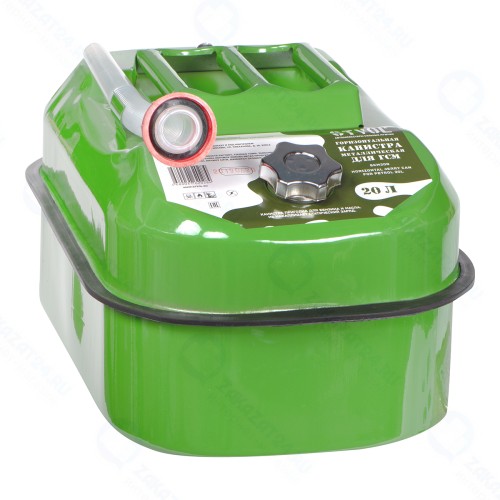 Канистра Stvol горизонтальная, металлическая, 20 л (SKM20G)