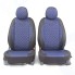 Чехол для автомобильного сиденья AutoProfi Soft SFT-0405 BK/D.BL, хлопок