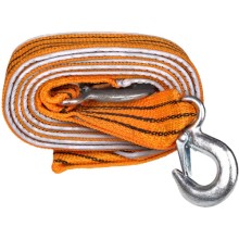 Трос буксировочный ТБДД 5 тонн, 2 крюка (А025) Трос буксировочный ТБДД 5 тонн, 2 крюка (А025)