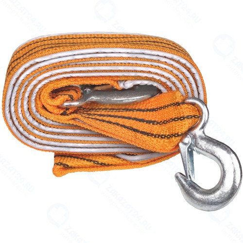 Трос буксировочный ТБДД 5 тонн, 2 крюка (А025)