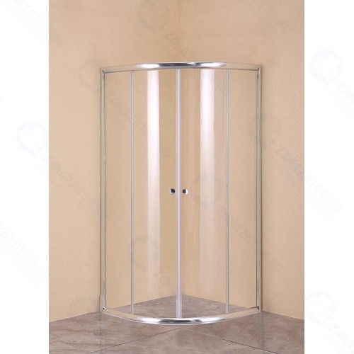 Душевой уголок AGGER без поддона, 80х80 см, прозрачное стекло (A01-080TCR/G)