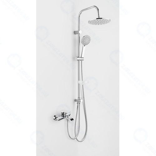 Душевая система AGGER Happy, смеситель с изливом, хром (A0493500)