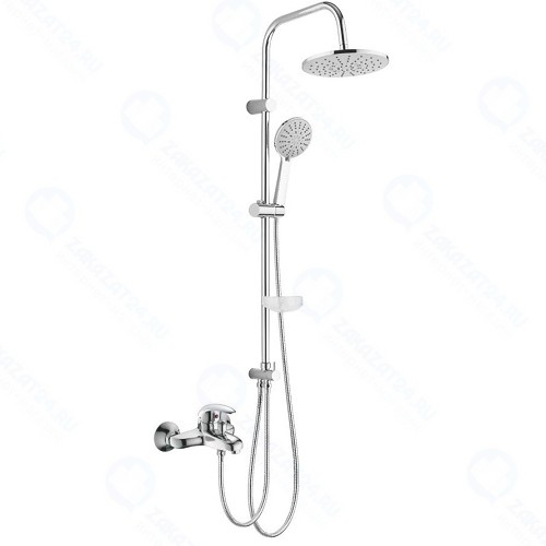 Душевая система AGGER Breeze One, смеситель с изливом, хром (A0893500)