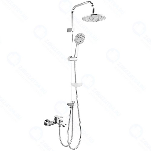 Душевая система AGGER Glorious, смеситель с изливом, хром (A1293500)