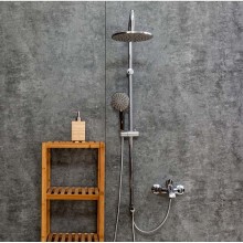 Душевая система AGGER Glad, смеситель с изливом, хром (A1593500) Душевая система AGGER Glad, смеситель с изливом, хром (A1593500)