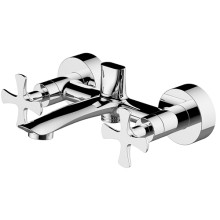 Душевая система AGGER Retro, смеситель с изливом, хром (A1993300) Душевая система AGGER Retro, смеситель с изливом, хром (A1993300)