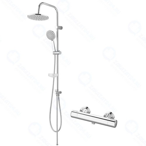 Душевая система AGGER Thermo, с термостатом, хром (A2492200)