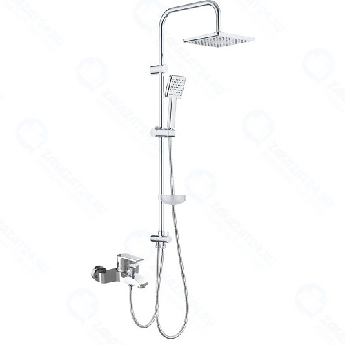 Душевая система AGGER смеситель с изливом, хром (A2994000)