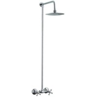 Смеситель с верхним душем HAIBA хром (HB2413)