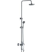 Душевая система HAIBA с верхней и ручной лейкой, хром (HB2415)