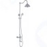 Душевая система HAIBA с верхней и ручной лейкой, хром (HB24181)