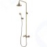 Смеситель для душа Lemark Vintage, с лейкой, бронза (LM2860B)
