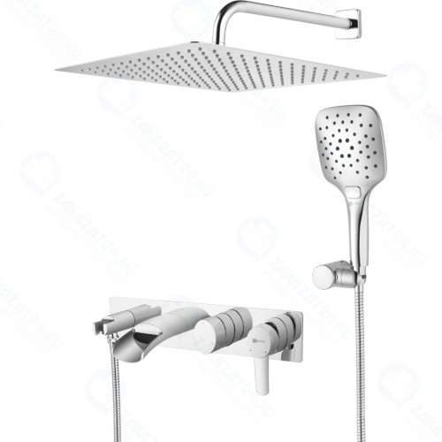 Смеситель для ванны и душа Lemark Atlantiss, хром (LM3225C)