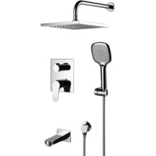 Смеситель для ванны и душа Lemark Shift, хром (LM4322C) Смеситель для ванны и душа Lemark Shift, хром (LM4322C)