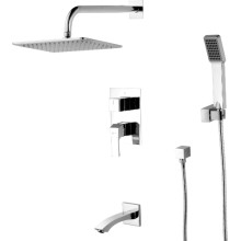 Смеситель для ванны и душа Lemark Unit, хром (LM4522C) Смеситель для ванны и душа Lemark Unit, хром (LM4522C)