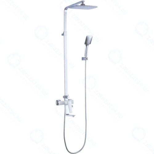 Смеситель для ванны и душа Lemark Allegro, хром/PVD (LM5962CW)