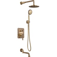 Смеситель для ванны и душа Lemark Jasmine, бронза (LM6622B) Смеситель для ванны и душа Lemark Jasmine, бронза (LM6622B)