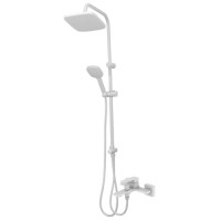 Душевая система ORANGE смеситель с изливом, белая (M04-944w)