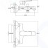 Комплект смесителей для ванной ORANGE Loop (M26-311gr)