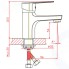 Комплект смесителей для ванной ORANGE Loop (M26-311gr)