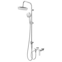 Душевая система ORANGE смеситель с изливом, хром (M36-944cr)