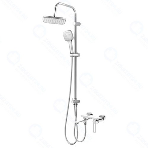 Душевая система ORANGE смеситель с изливом, хром (M36-944cr)