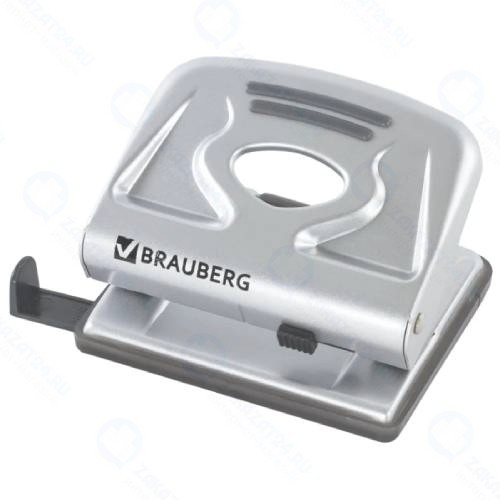 Дырокол Brauberg Metallic (224339)
