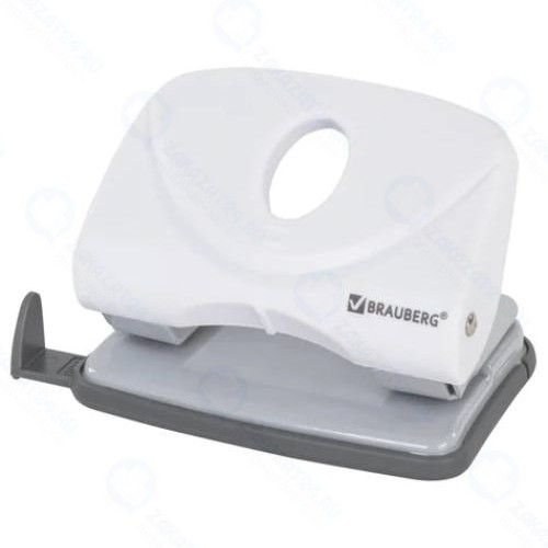 Дырокол Brauberg Original, до 20 листов, белый (227787)