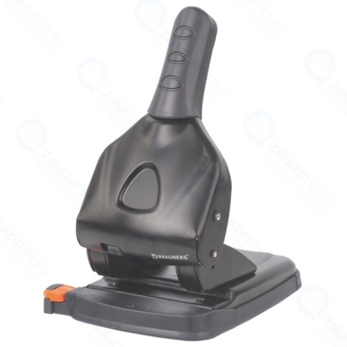 Дырокол Brauberg Heavy Duty, до 65 листов, черный (228496)