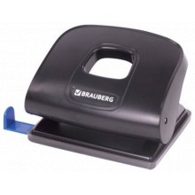 Дырокол Brauberg Extra, до 10 листов, черный (229090) Дырокол Brauberg Extra, до 10 листов, черный (229090)