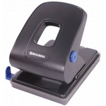 Дырокол Brauberg Extra, до 30 листов, черный (229092) Дырокол Brauberg Extra, до 30 листов, черный (229092)