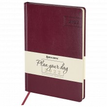 Ежедневник Brauberg Imperial, датированный 2022 210х297 мм А4, бордовый (112911) Ежедневник Brauberg Imperial, датированный 2022 210х297 мм А4, бордовый (112911)