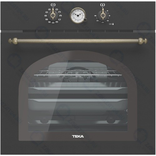 Электрический духовой шкаф Teka Country HRB 6300 Anthracite/Brass (111010010)