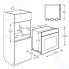 Электрический духовой шкаф Zanussi ZOS35802XD