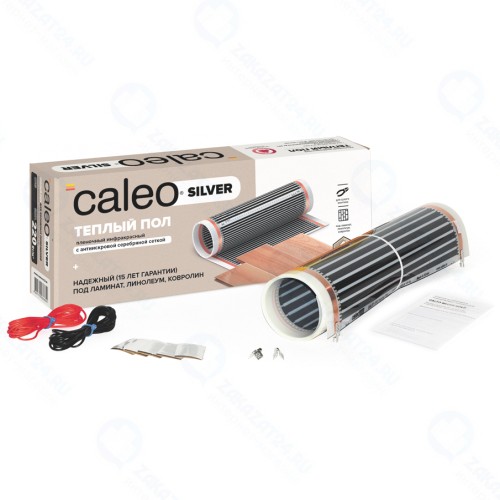 Пленочный теплый пол Caleo Silver, 220 Вт/кв.м, 2 кв.м (УП-00000073)