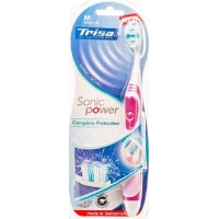 Электрическая зубная щетка TRISA Sonicpower akku Pink (661910-P)