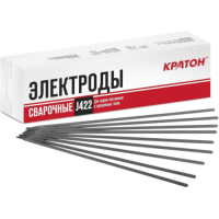 Электрод сварочный Кратон по углеродистой стали, 3,2 мм, 1 кг (11901008)