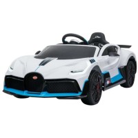 Электромобиль-каталка R-Wings Bugatti Divo 12V White (RWE338)