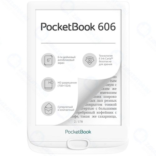 Электронная книга PocketBook PB606 White