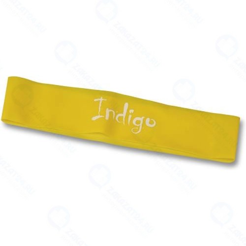 Эспандер Indigo 6004-1 HKRB Light 46х5х0,035 см, желтый